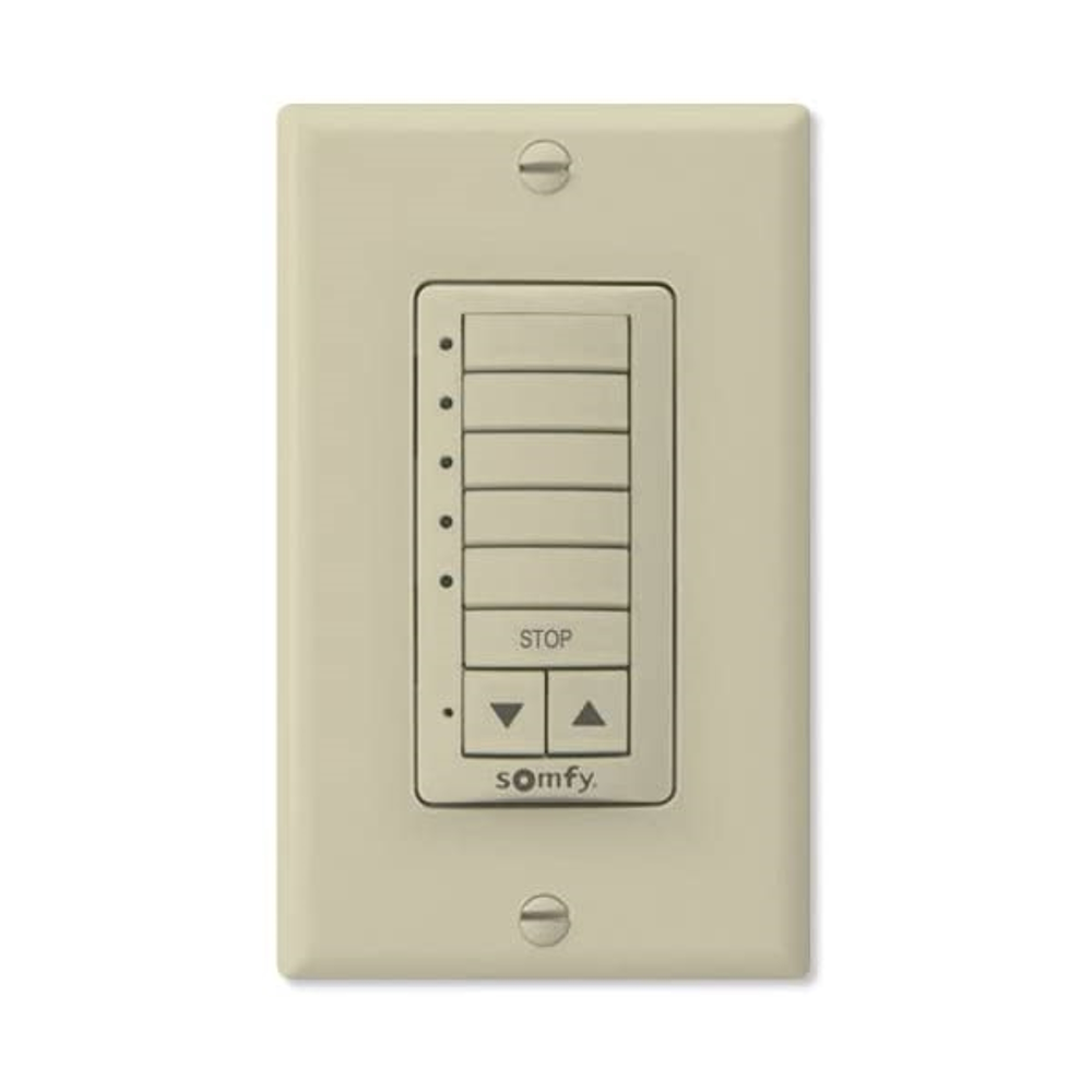 Somfy decoflex ivory switch white 5 channel