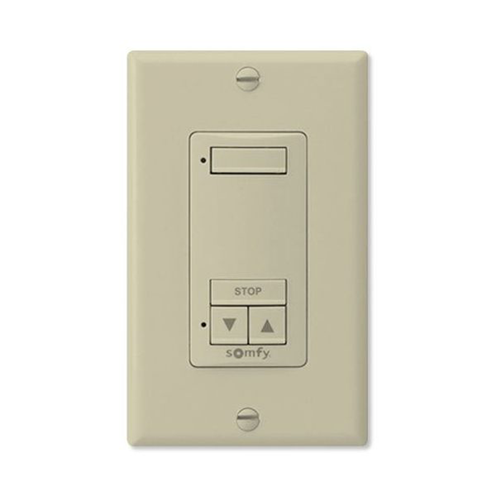 Somfy decoflex ivory switch white 1 channel