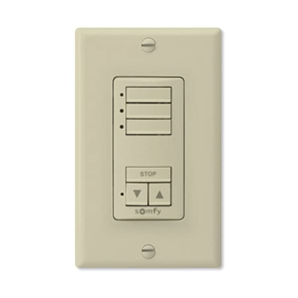 Somfy decoflex ivory switch white 3 channel