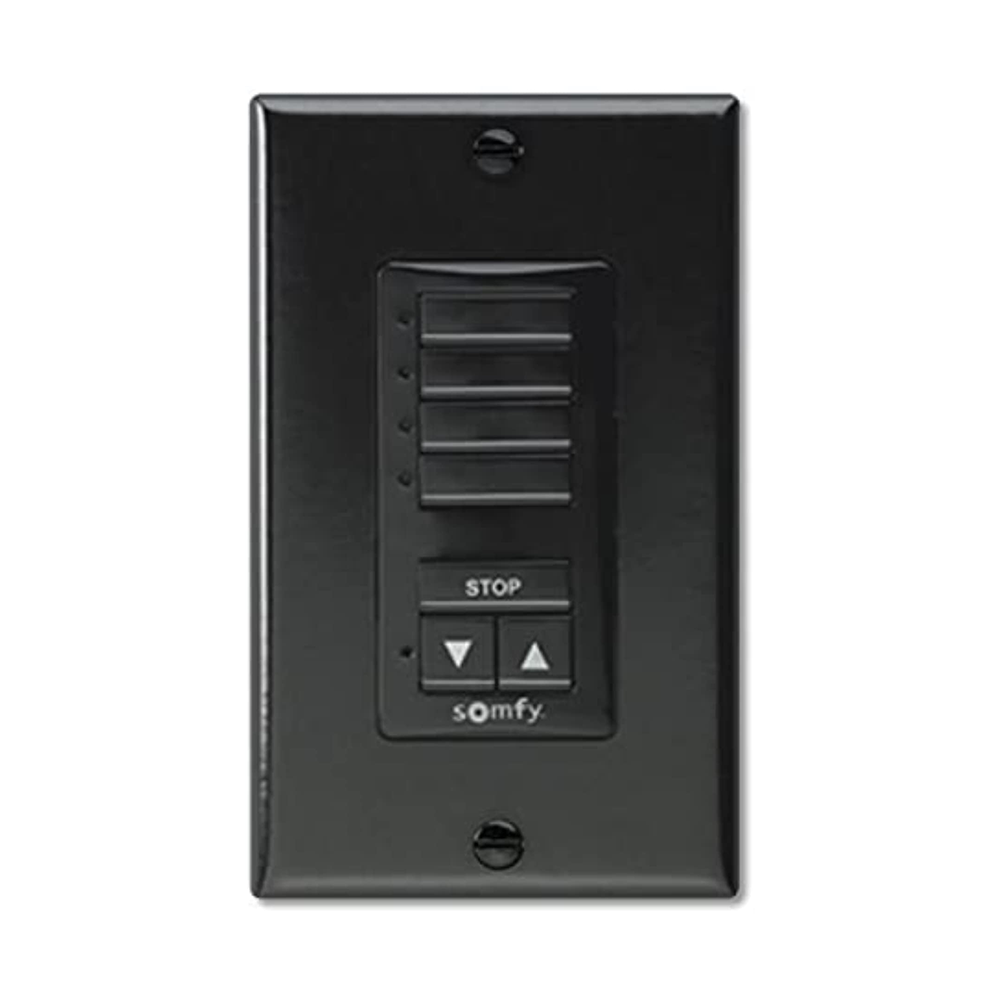 Somfy decoflex black switch white 4 channel