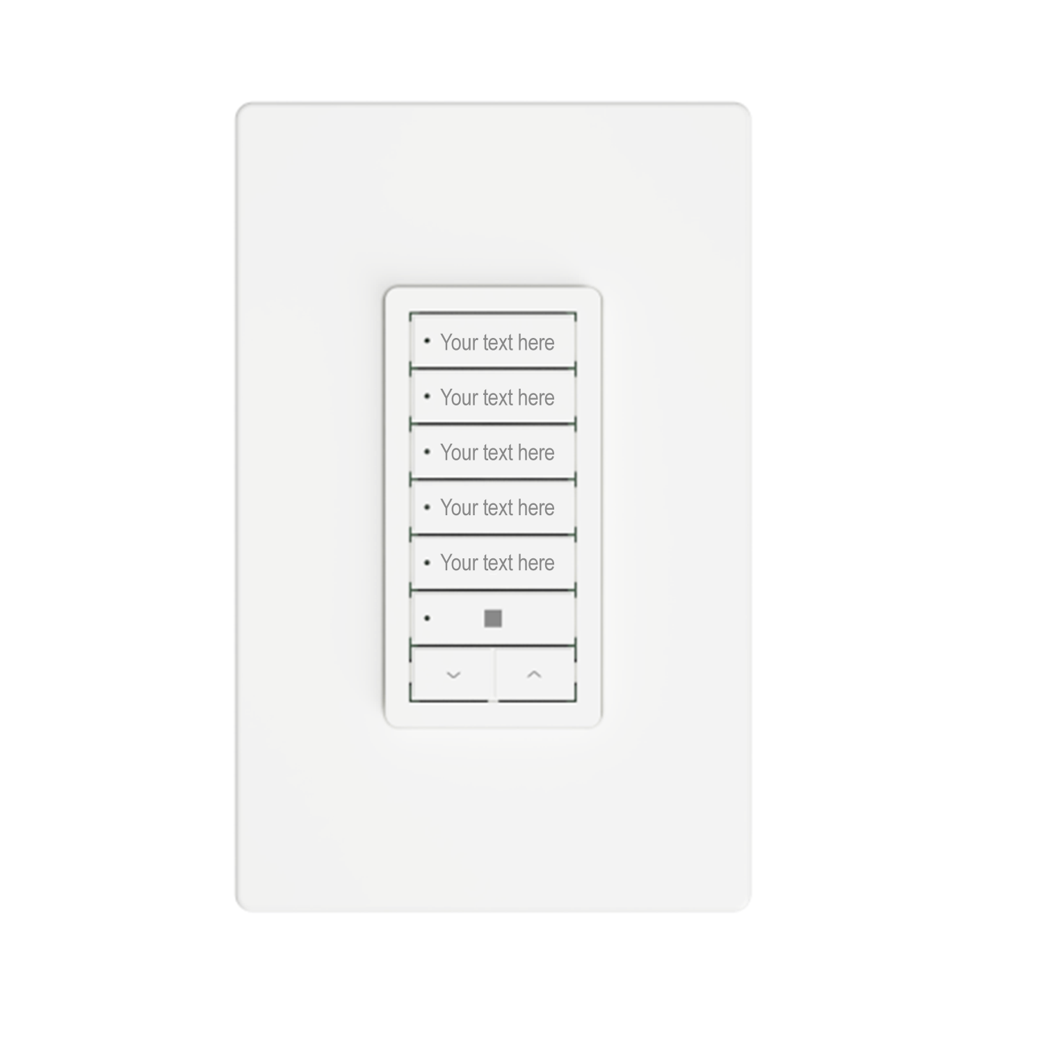 bond sidekick wall switch custom engraved